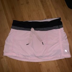 Light Pink Lululemon Skirt